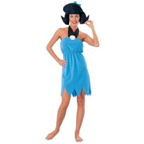 Flintstones Betty Rubble Women's Halloween Fancy-Dress Costume for Adult, L