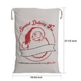 thumbnail image 6 of Aspire Large Christmas Giant Drawstring Bags, Reusable Canvas Gift Bags Storage, Christmas Decorations, 6 of 7