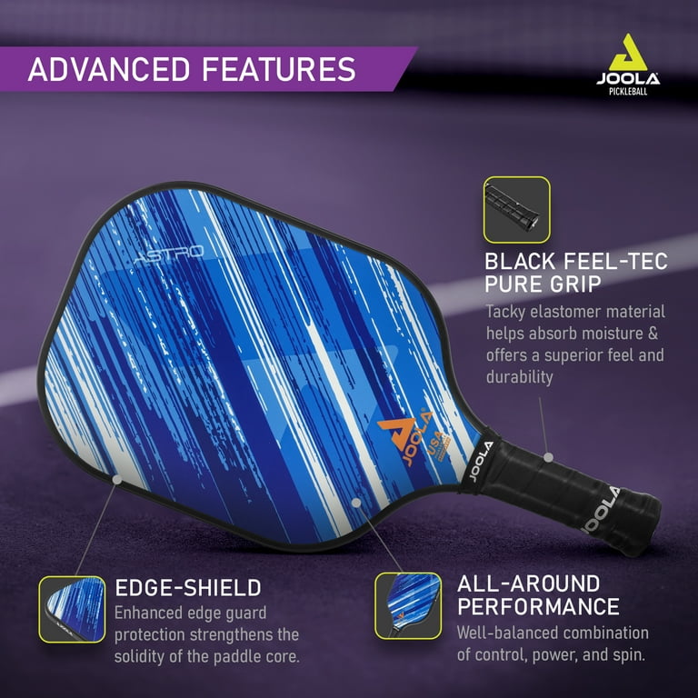 JOOLA Pagaia Pro V Pickleball, 14 mm/16 mm, superficie ruvida