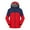 Red, variant on Women's Hardshell Jacket, Thin Breathable Outdoor Sports Jacket with Full Zipper, Hood, and Thumb Holes, Ideal for Hiking, Running, Yoga, and Everyday Use