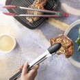 thumbnail image 3 of Durable 2-Piece Kitchen Tongs Heavy Duty Non-Stick Clamp Clip, 3 of 3
