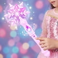 thumbnail image 3 of Light-Up Snowflake Wand Princess Magic Wand Toy with Sound and Flashing LED Lights Blue Electric Sensory Toy for Girls Birthday Party Favors, 3 of 4