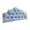 Blue, variant on 59.10 Inch Rectangular Polyester Bed Bolster Pillow, Reading Backrest Headboard Support Cushion for Dorm Home Sofa Window, Long Positioning Bolster for Bedroom, Back Comfort Cushion
