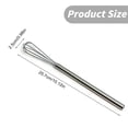 thumbnail image 3 of Guczhu Whisk Set, 10 Inch 304 Stainless Steel Mini Whisks for Cooking Baking Mixing Ingredients and Deep Containers, Silver, 3 of 9