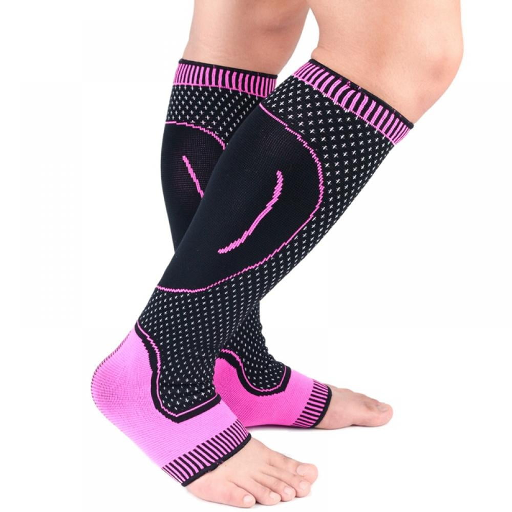 Calf Compression Sleeves for Men Women Footless Compression Socks