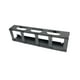 thumbnail image 3 of Organizador electrónico, estante de almacenamiento de cables, gestión de cables de escritorio para accesorios electrónicos, almacenamiento de cocina, negro, 3 of 9