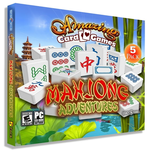 Amazing Card Games: Mahjong Adventures - 6 Pack (Email Delivery)