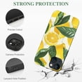 thumbnail image 3 of Lemon fruit design personalized phone case, it is a high-quality PC plastic protective case Suitable for iPhone 13/iPhone 14 full range phone cases, 3 of 4