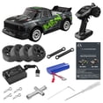 thumbnail image 4 of 1/16 2,4G 4WD coche plana de coche de s de telemando vehículo modelo de juguete para adultos - Verde Yotijar Coche de deriva RC, 4 of 10