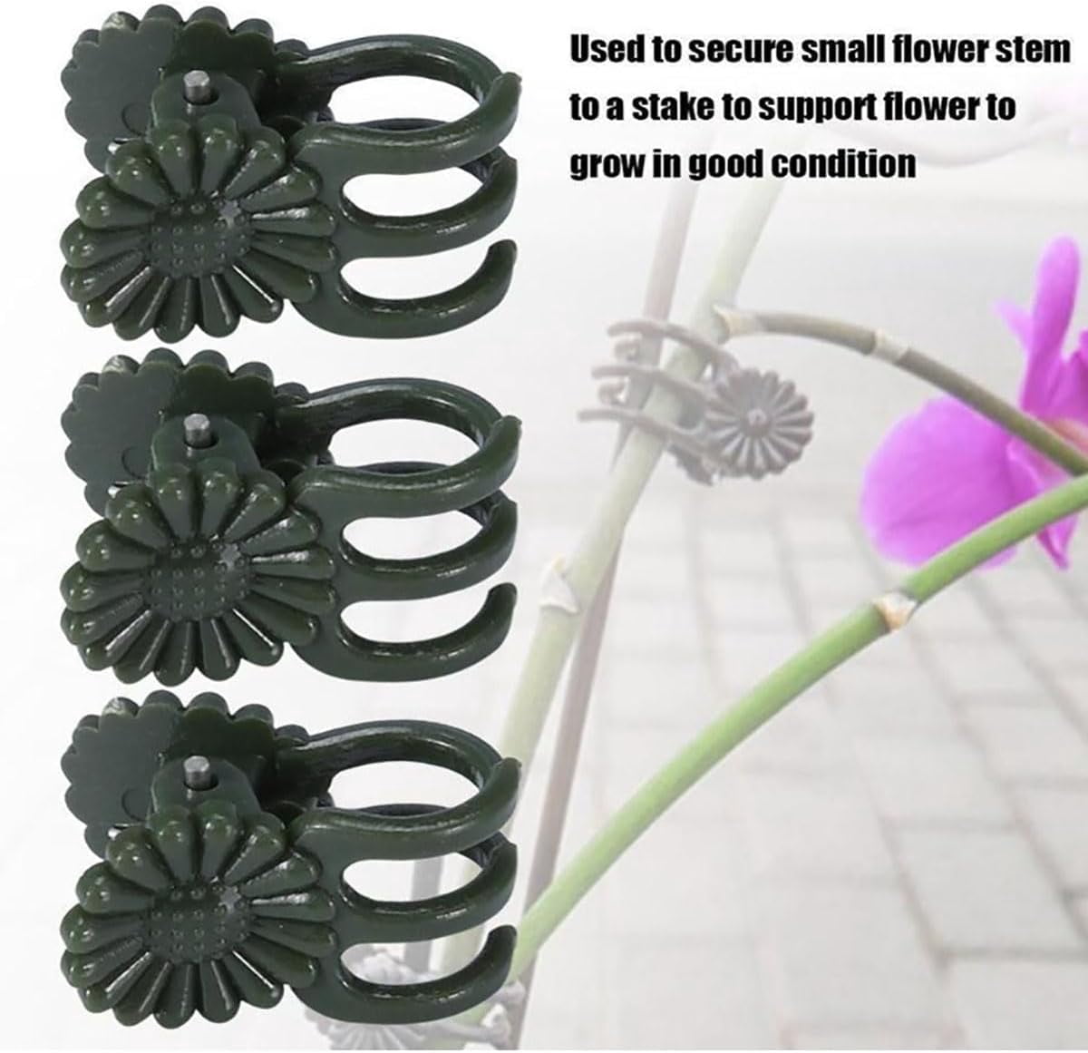 Decorative Metal Plant Trellis for Indoor Potted Plants – Leaf Shape Vine Support Stakes with Plant Clips, Garden Trellises for Climbing Plants, Vines