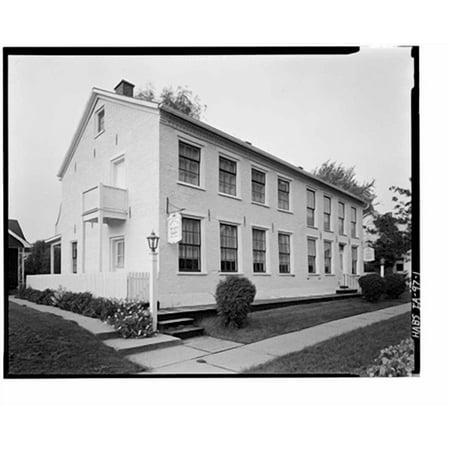 Historic Print, Van Spankeren House, 507 East Franklin Street, Pella, Marion County, IA, 16" x 20"