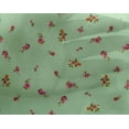 thumbnail image 4 of oneOone Georgette Viscose Fabric Leaves & Flower Floral Print Sewing Fabric BTY 42 Inch Wide, 4 of 4