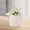 White, variant on Rope Wall Basket Woven Storage Organizer Natural Cotton String Hanging Basket for Small Items, Bathroom Vanity Organizer, Boho Home Decor Shelf 5.7x4.5 Inch Single