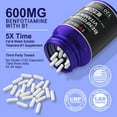 thumbnail image 4 of Ultra-bioavailable Benfotiamine 600mg Fat & Water Soluble Vitamin B1 120 Capsules, 4 of 6