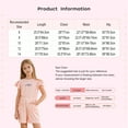 thumbnail image 7 of Alvivi Girls Summer Romper Ruffle Sleeve Short Jumpsuit Children Casual Overalls Clothes Ivory 8, 7 of 7
