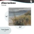thumbnail image 4 of Stupell Industries Coastal The Green Valley Beach Canvas Art, 20 x 16, by Svetlana Aleynikova, 4 of 8