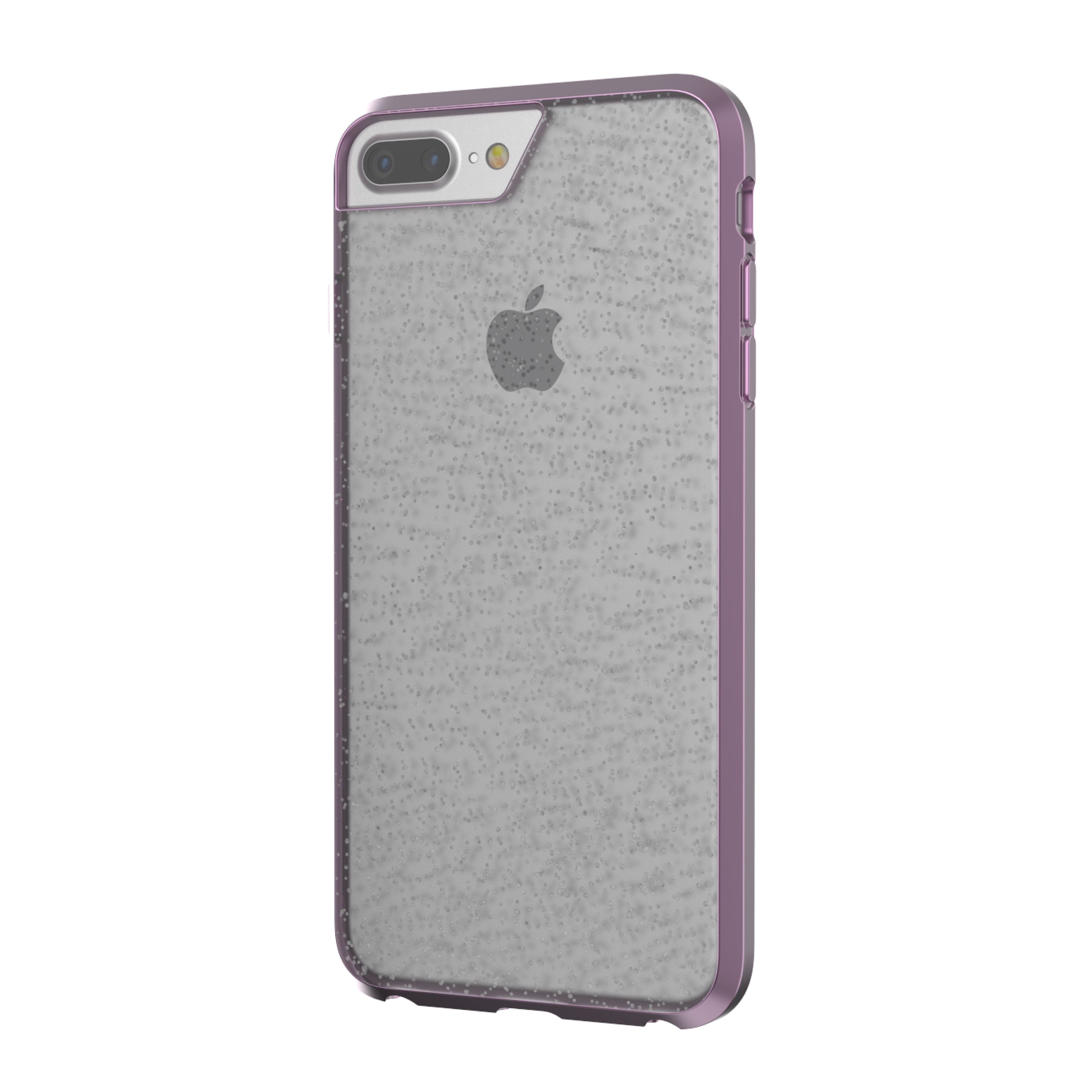 onn. Phone Case for iPhone 6 Plus / iPhone 6s Plus / iPhone 7 Plus / iPhone 8 Plus - Metallic Purple with Glitter