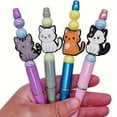 thumbnail image 2 of RUISINERY 10pieceS Handmade Pendant Silicone Cats Bead Craft Kits Creative Keychain Making Supply Necklace Making Kits Animal Beads, 2 of 6