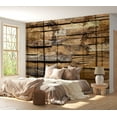 thumbnail image 6 of Tiptophomedecor Background & Patterns Wallpaper Wall Mural - Shadow Of Trees On Wood, 6 of 8