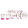thumbnail image 1 of Splash Toddler Dining Set  Blue Sprinkles  6 Count, 1 of 8
