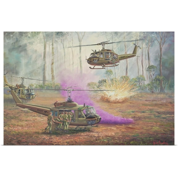 Great BIG Canvas | Rolled John Bradley Poster Print entitled Hot Extraction XI