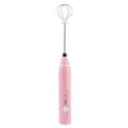 thumbnail image 2 of Mousseur à lait rechargeable au lait électrique mélangeur à café électrique batteur à oeufs tenu dans la main outils de cuisine ménagers(Rose), 2 of 8