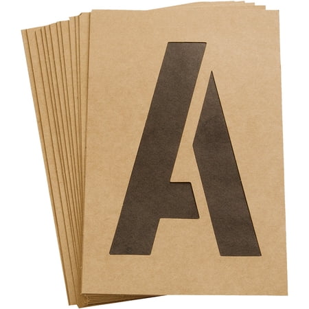 Hy-Ko ST-6 6" Reusable Number & Letter Stencil