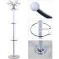 thumbnail image 5 of SHZICMY Coat Rack, Coat Racks with 16 Hooks, Hat Jacket Stand Tree Holder Hanger Rack with Marble Base for Coat, Jacket, Hat, Purse, Scarves, Handbags (White), 5 of 18