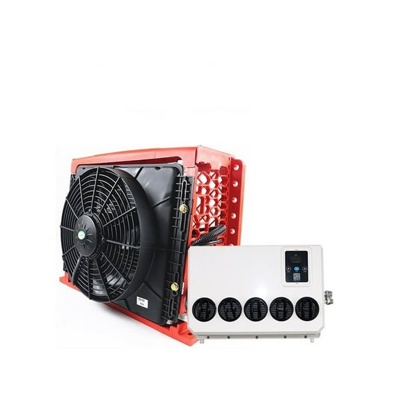 Electric Parking Air Conditioning, 24V Refrigeration Integrated Machine Vehicle 12v Truck Rv Car Excavator Bulldozing Car Air Con ,Efficient Cooling