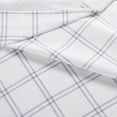 thumbnail image 5 of Eddie Bauer Westridge Plaid Bright Blue Cotton Flannel Queen Sheet Set, 5 of 7