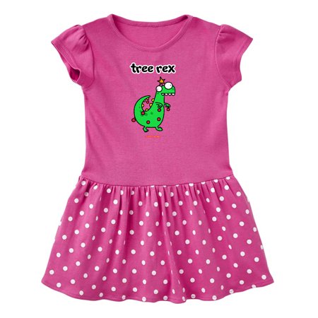 

Inktastic Tree Rex Gift Toddler Girl Dress