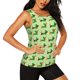 thumbnail image 2 of Balery dogs St Patrick's Day Camiseta sin mangas estampada ligera para mujer, tops de entrenamiento sin mangas, camisetas de yoga transpirables de secado rápido.-Small, 2 of 7