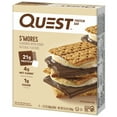 thumbnail image 4 of Quest Protein Bar, Smores, 20g Protein, Gluten Free, 4 Count, 4 of 15