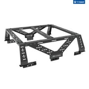Tyger Auto Plate Style Overland Bed Rack for Mid-Size Pickup Trucks | Compatible with Tacoma, Ranger, Gladiator, Colorado, Canyon (see image for size chart) | TG-BK2U55347