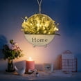 thumbnail image 5 of Artificial Flower Wall Planter with LED Lights, Metal Hanging Wall Planter, Greenery Wall Plant Decor, Wall Light Decor for Bathroom Bedroom Living Room Kitchen Wall Art, 5 of 7