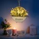 thumbnail image 4 of CaiYueKe LED Flower Wall Decor with Lights, Artificial Hanging Planter Home Sign, Metal Wall Art for Living Room Bedroom Kitchen Bathroom Indoor Outdoor, 4 of 7