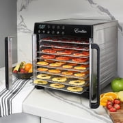 Excalibur 8 Tray Select Digital Dehydrator, in Stainless Steel (DH08SCSS13)