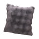 thumbnail image 1 of Funda de cojín de felpa, funda de almohada multiusos, cómoda, suministros para almohadas Gris oscuro, 1 of 9