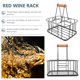 thumbnail image 2 of 1 Pc Exquisite Red Wine Rack Wine Holder Decorative Wine Display Stand, 2 of 3