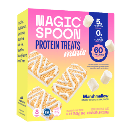 MAGIC SPOON MINIS MARSHMALLOW TREATS 8 CT 4.8 OZ BOX
