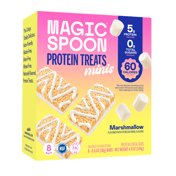 MAGIC SPOON MINIS MARSHMALLOW TREATS 8 CT 4.8 OZ BOX