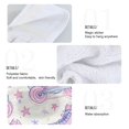 thumbnail image 2 of Yayeee Kitchen Hanging Hand Towels Set of 2 with Loop Bathroom Absorbent Tie Towel, Pink Skates, 2 of 7