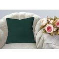 thumbnail image 4 of A1HC Set of 2 Luxurious Soft Velvet Throw Pillow Covers Only, 22"x22", Forest Green, Decorative Cushion Covers with Hidden YKK Zipper for Sofa or Bed, 4 of 5