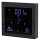 thumbnail image 2 of Alarma digital Temperatura Humedad Reloj con pantalla Temporizador de mesa interior Multifuncional para decoración de oficina en el hogar (TS-WP10-B negro), 2 of 14