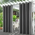 thumbnail image 1 of Rideau Extérieur Résistant aux Intempéries, Rideaux Extérieurs Imperméables avec Illets en Haut et en Bas, Protection de la Vie Privée Rideau de Protection Solaire pour Balcon Pa-HAPDEN, 1 of 4