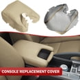 thumbnail image 6 of KBH Car Center Console Cover for 2009-2014 Acura TL Accessories, Middle Console Lid Armrest Cover Protector Replacement Trim Interior, Beige (Leather Skin Only), 6 of 8
