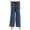 Blue - indigo, variant on Max Studio London Womens Cotton Casual Wide Leg Pants, Blue, X-Small