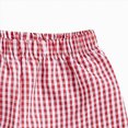 thumbnail image 6 of kaprioy Toddler Boy Clothes Toddler Kid Boy Casual Clothes 6 12 18 24 Months 2T 3T 4T 2Pcs Outfits Short Sleeve Letter birthday boy Embroidery T-Shirt and Gingham Plaid Elastic Shorts, 6 of 6