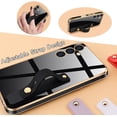 thumbnail image 2 of Compatible with Samsung Galaxy A54 5G Cell Phone Case with Grip Finger Hand Phone Holder Tablet Phone Strap Shockproof Protective Bumper Case-Black, 2 of 14