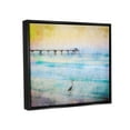 thumbnail image 4 of Stupell Industries Abstract Heron on Shore Animals & Insects Painting Black Floater Framed Canvas Art Print Wall Art, 31 x 25, 4 of 10